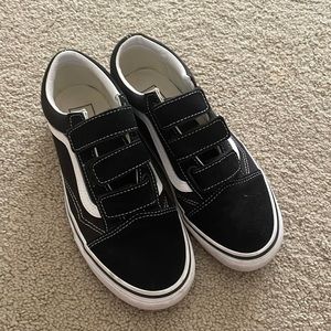 Vans velcro shoes